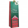 BOLSA REGALO BOTELLA NAVIDAD