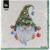SERVILLETA DUENDES NAVIDEÑOS 33X33CM