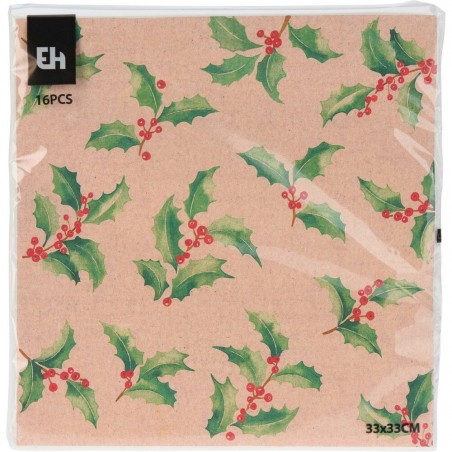 SERVILLETA XMAS 33X33CM