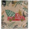 SERVILLETA XMAS 33X33CM