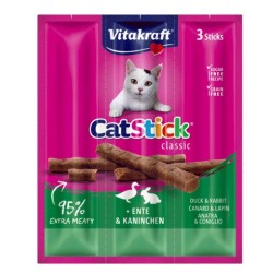 VITAKRAFT CAT STICK MINI PATO Y CONEJO