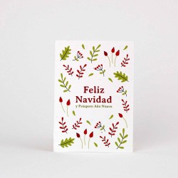 POSTAL PLANTABLE FELIZ NAVIDAD