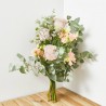 RAMO NATURAL LISIANTHUS, ROSAS Y LIMONIUM