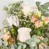 RAMO NATURAL LISIANTHUS, ROSAS Y LIMONIUM