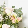 RAMO NATURAL LISIANTHUS, ROSAS Y LIMONIUM