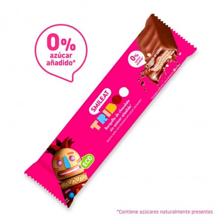 BARRITA RELLENA Y CUBIERTA CACAO 40GR