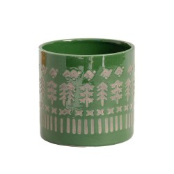 MACETERO DOLO 16X15CM VERDE