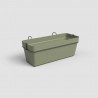 KIT BALCÓN JARDINERA CAPRI VERDE 50X18.2CM