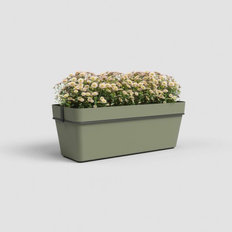 KIT BALCÓN JARDINERA CAPRI VERDE 50X18.2CM