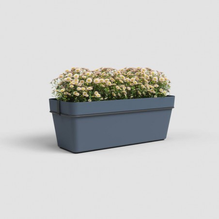 KIT BLACÓN JARDINERA CAPRI AZUL 50X18.2CM