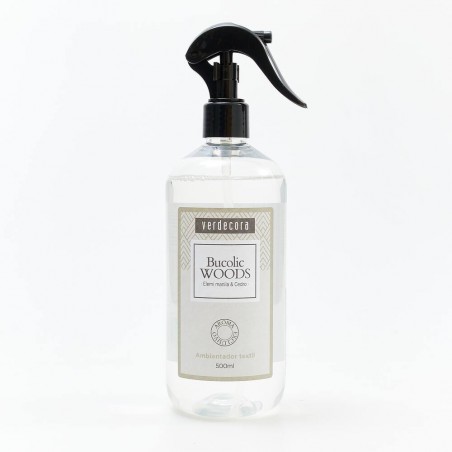 AMBIENTADOR TEXTIL BUCOLIC WOOD VERDECORA 500 ML