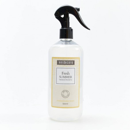 AMBIENTADOR TEXTIL FRESH SUMMER VERDECORA 500 ML