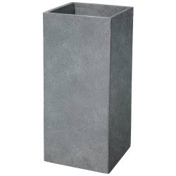 CUBO ALTO GYPSE GRIS 35X35X90CM