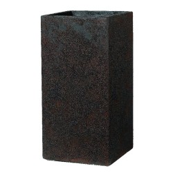 MACETA CUBO ALTO GYPSE RUSTICO