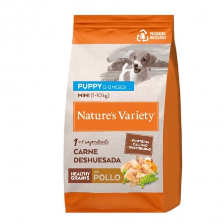 PIENSO PERRO NATURE'S VARIETY HG PUPPY MINI POLLO 7KG