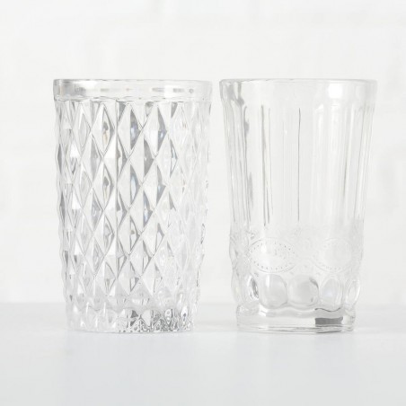 VASO CRISTAL LABRADO AURORA