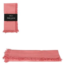 CAMINO DE MESA SALMÓN VILLIA 180X45CM