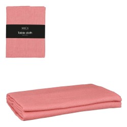MANTEL SALMÓN VILLIA 250X140CM