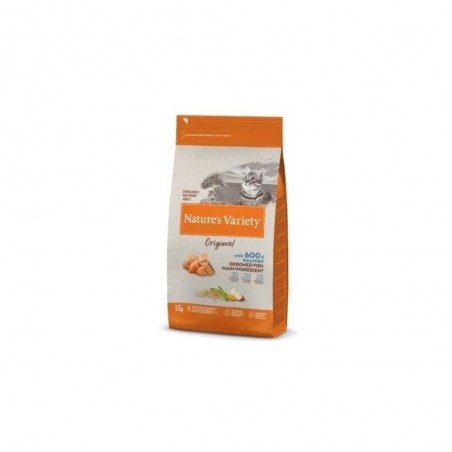 PIENSO GATO NATURE'S VARIETY SALMÓN 3KG