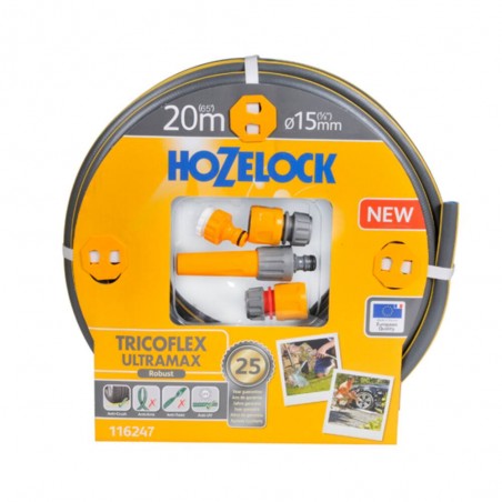 MANGUERA KIT TRICOFLEX 15MM X20M