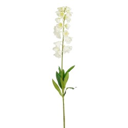 CAMPÁNULA ARTIFICIAL CREMA TALLO 94CM