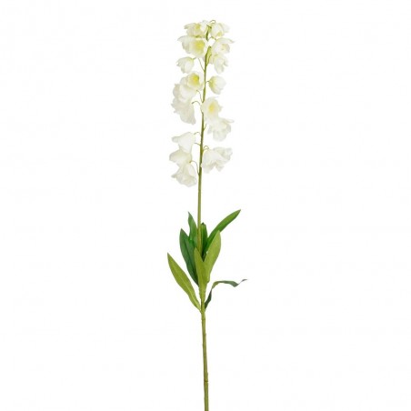 CAMPÁNULA ARTIFICIAL CREMA TALLO 94CM