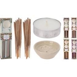 SET AROMA QUEMADOR 48 INCIENSO