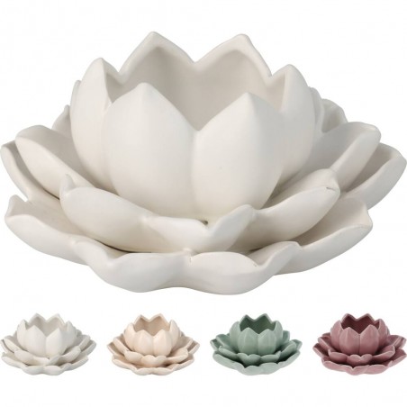 PORTAVELAS LOTUS 12X3X6CM
