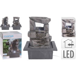 FUENTE NATURAL C/LED 22X19X28CM