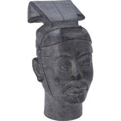 FIGURA CABEZA GUERRERO DE SIAM 24.5X21X38.5CM