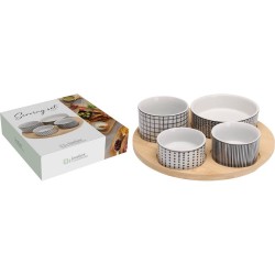 SET X 5 PCS 4 COPETINEROS