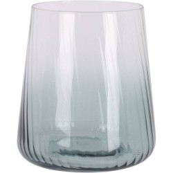 VASO ESTRIADO VERDE 380ML