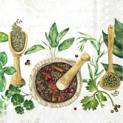 SERVILLETAS HIERBAS CULINARIAS