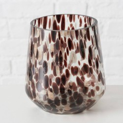 FLORERO PIMENTA CRISTAL H11CM