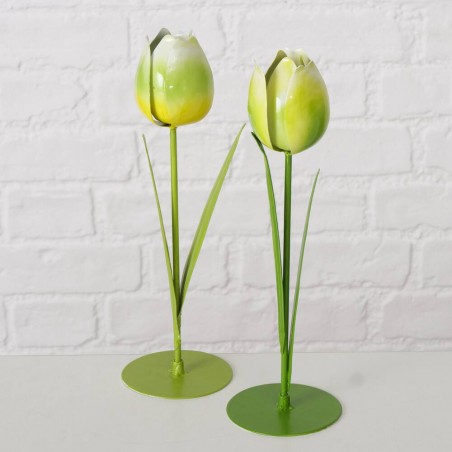 TULIPAN METAL H25CM
