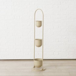 JARDINERA CAMILO H115CM BEIGE
