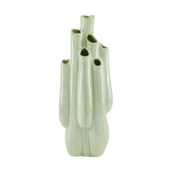 JARRÓN CERÁMICA CORALES 16X11.5X42CM