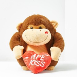 GORILA CORAZÓN 32CM