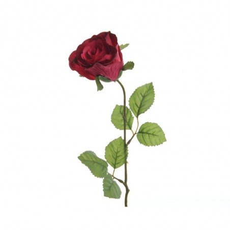 ROSA ROJA 45CM TALLO