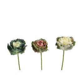FLOR ALCACHOFA ARTIFICIAL 50CM TALLO