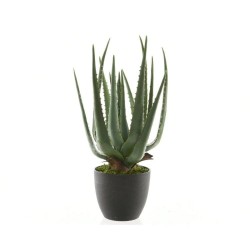 ALOE VERA ARTIFICIAL 40CM MACETA