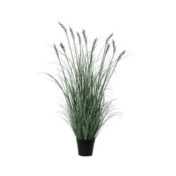 LAVANDA ARTIFICIAL 96CM MACETA