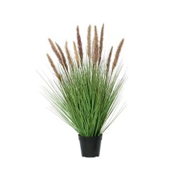 GRAMINEA PAMPA ARTIFICIAL D45X80CM MACETA