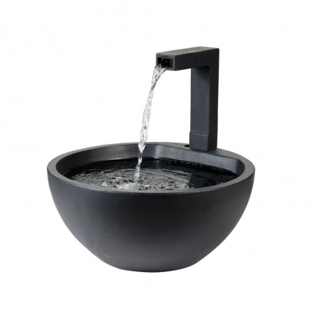 FUENTE ACABADO NEGRO GRC D57X56CM
