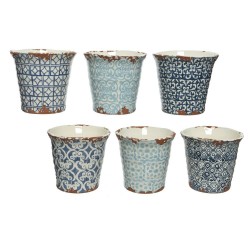 CUBRE CERAMICO MEDITERRANEO D14XH13.50CM