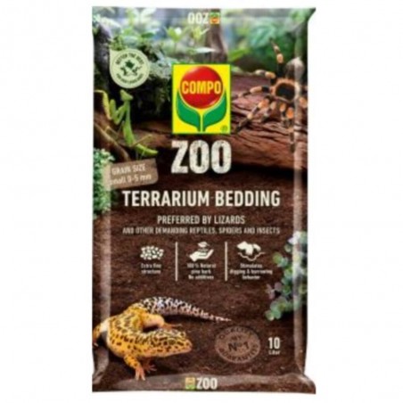 COMPO ZOO SUSTRATO LAGARTOS PEQUEÑOS 10 L  