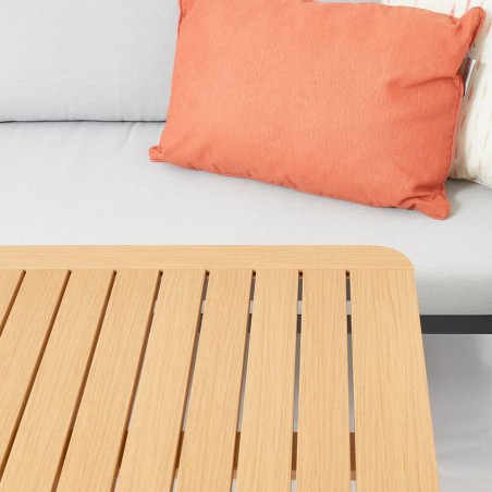 COMEDOR RABAT ANTRACITA 4 PIEZAS