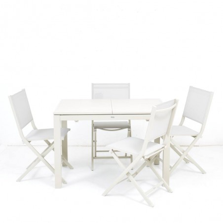 COMEDOR KATE CREMA 5 PIEZAS