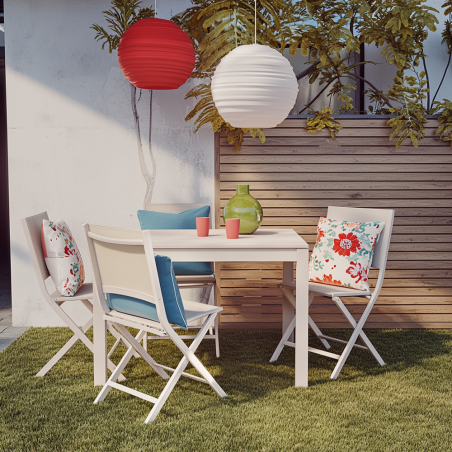 COMEDOR KATE CREMA 5 PIEZAS