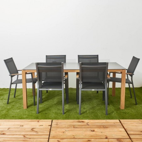 COMEDOR CHANEO 7 PIEZAS